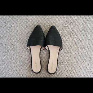 Topshop black flats
